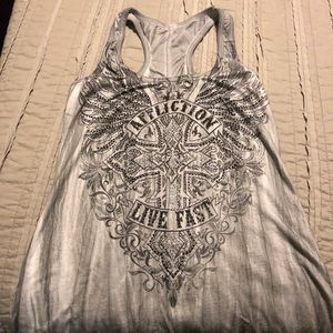 Affliction women’s tank top
